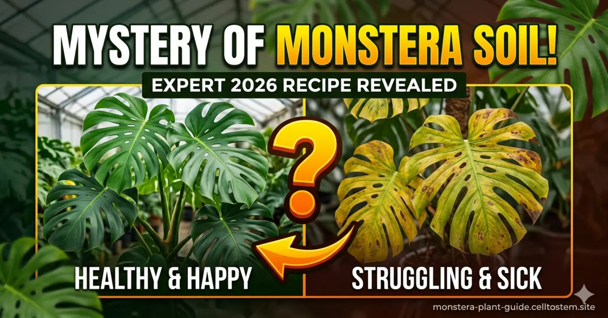 Best Soil Mix for Monstera Plant 2026 Expert Recipe & Guide