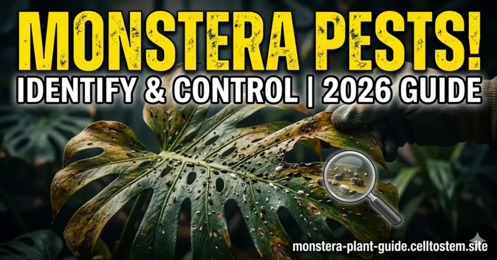 Monstera Plant Pests Identification and Control 2026 Guide